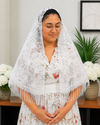 Embroidery Mesh Lace Veil