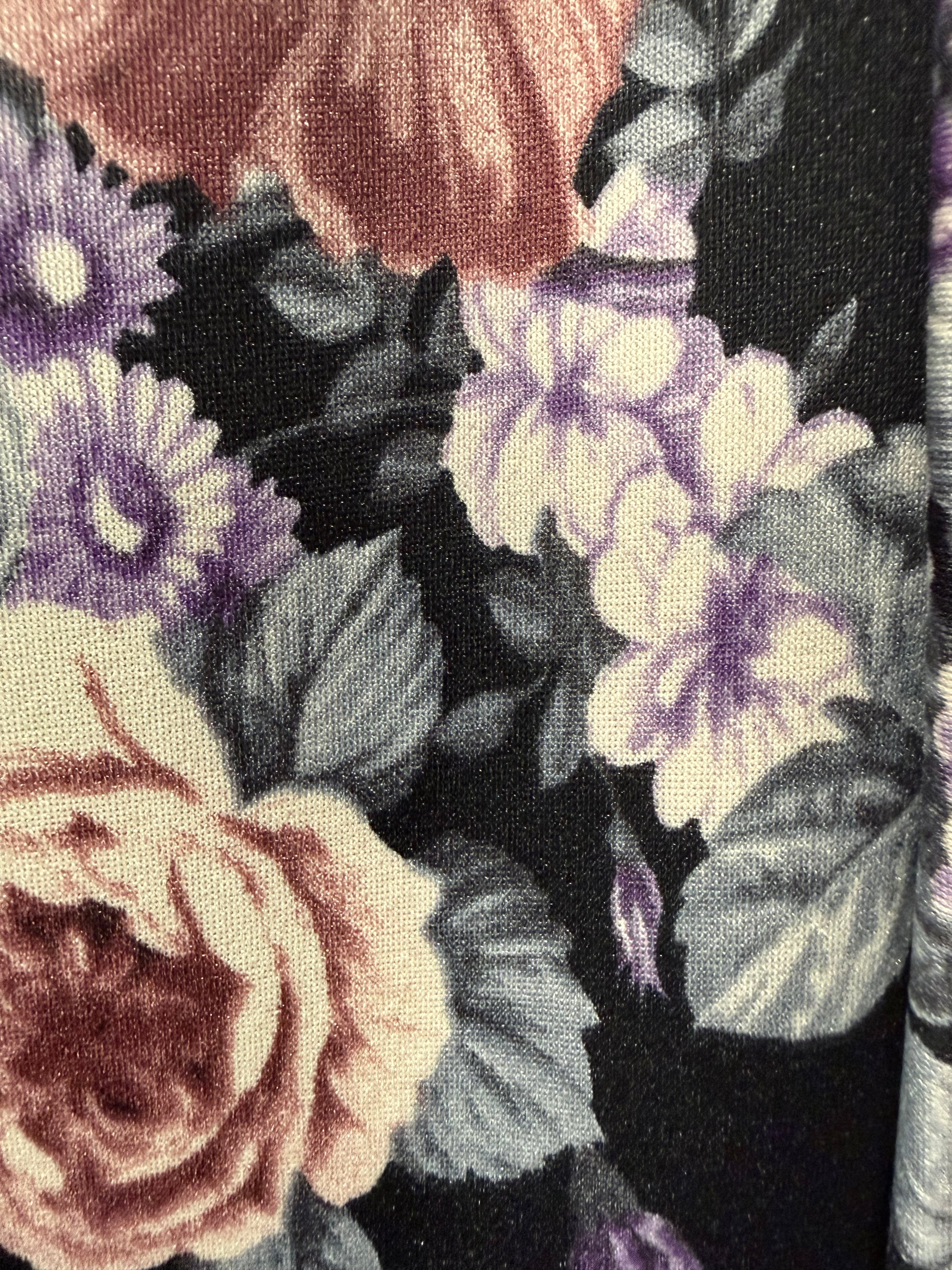 Royal Bloom Maxi Dress