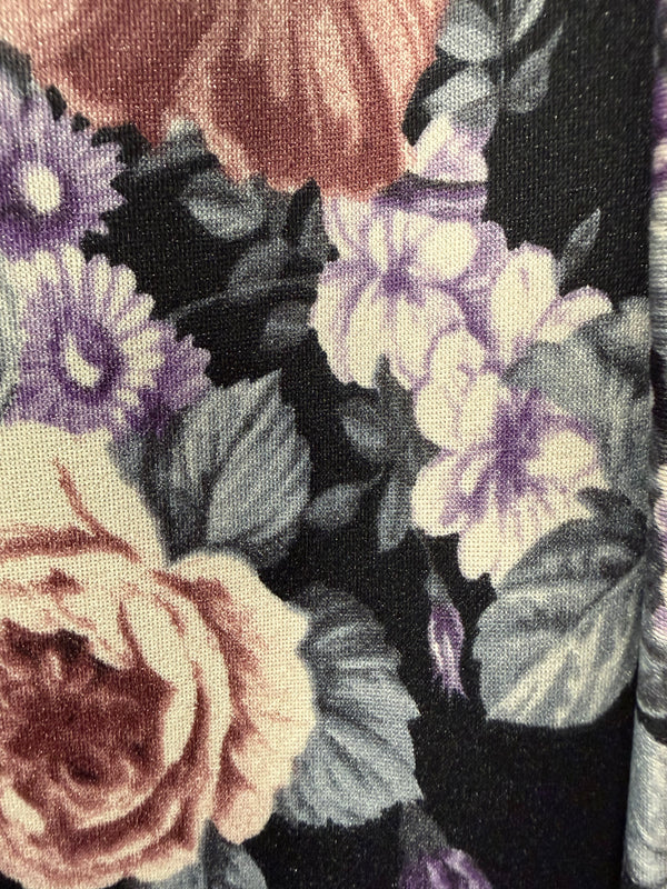 Royal Bloom Maxi Dress