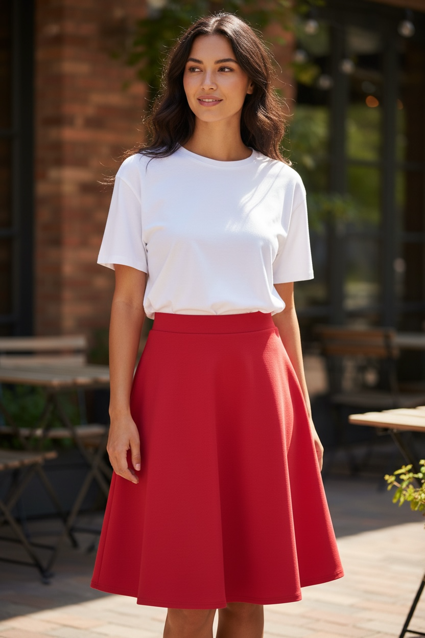 Ruby grace midi Skirt