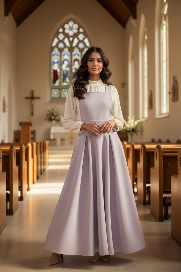 Hannah gray Overall Dress