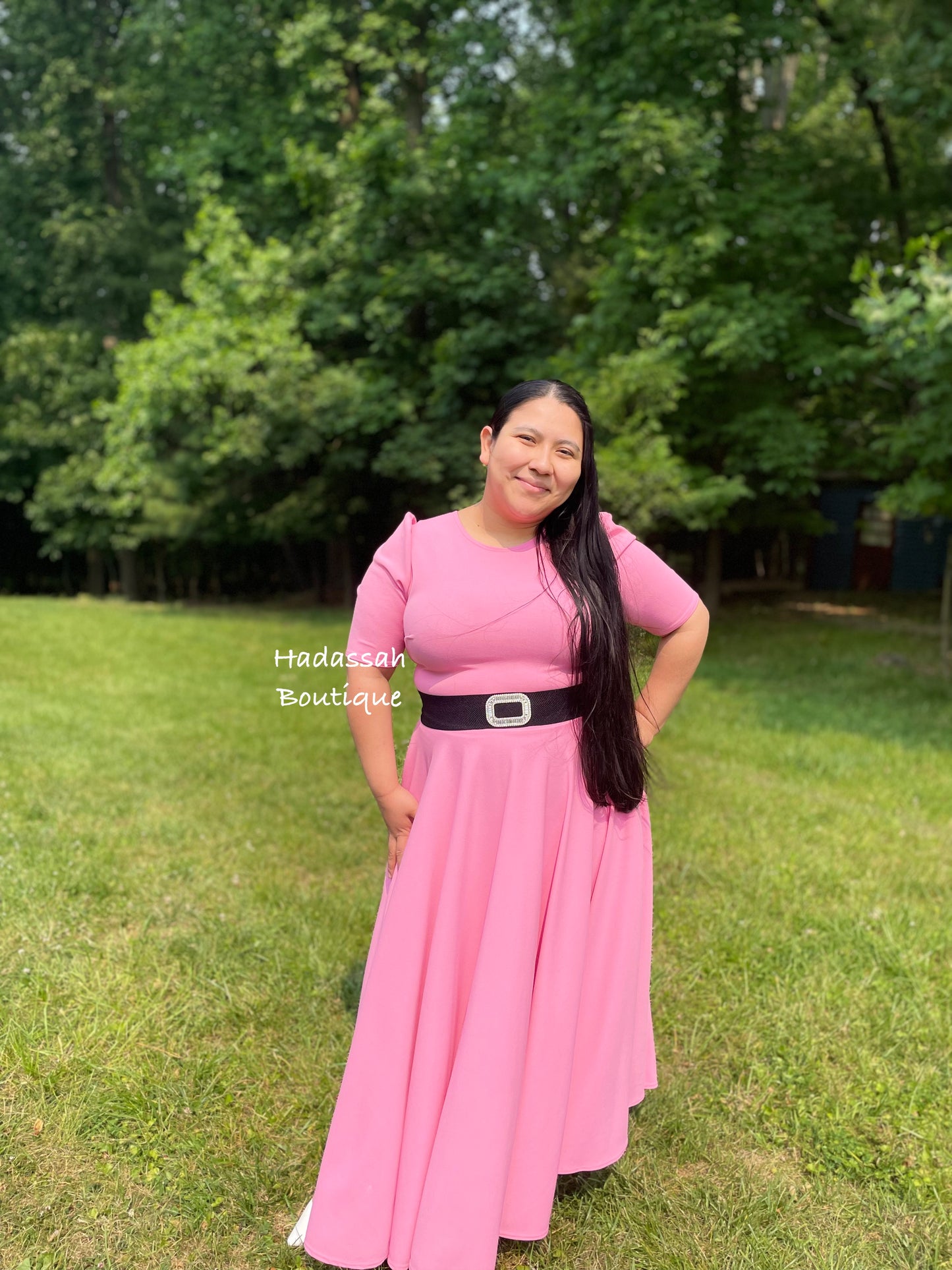 Pink Maxi Dress