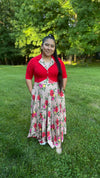 Rosalie Pleated Maxi Dress